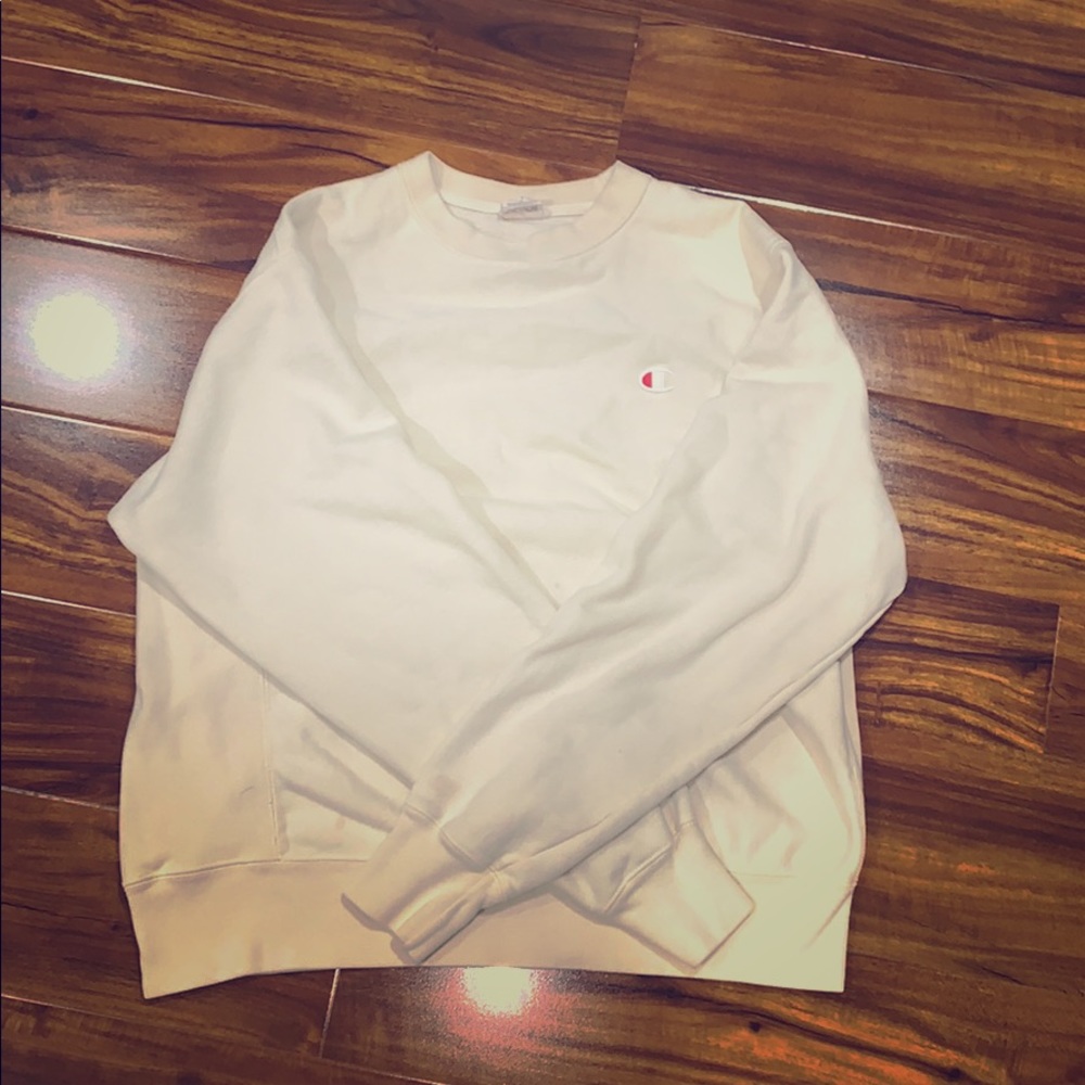 Oversized, baggy Champion sweater!